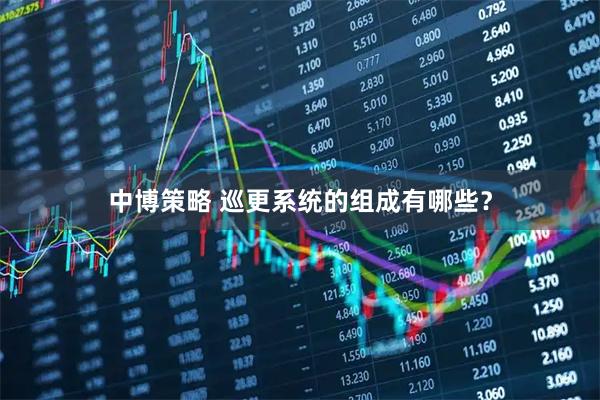 中博策略 巡更系统的组成有哪些？