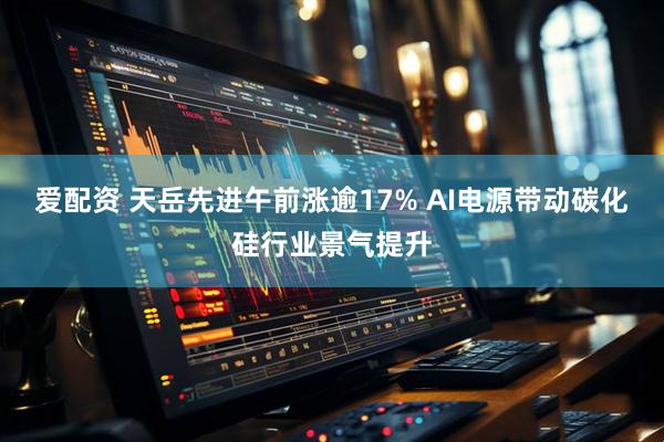 爱配资 天岳先进午前涨逾17% AI电源带动碳化硅行业景气提升